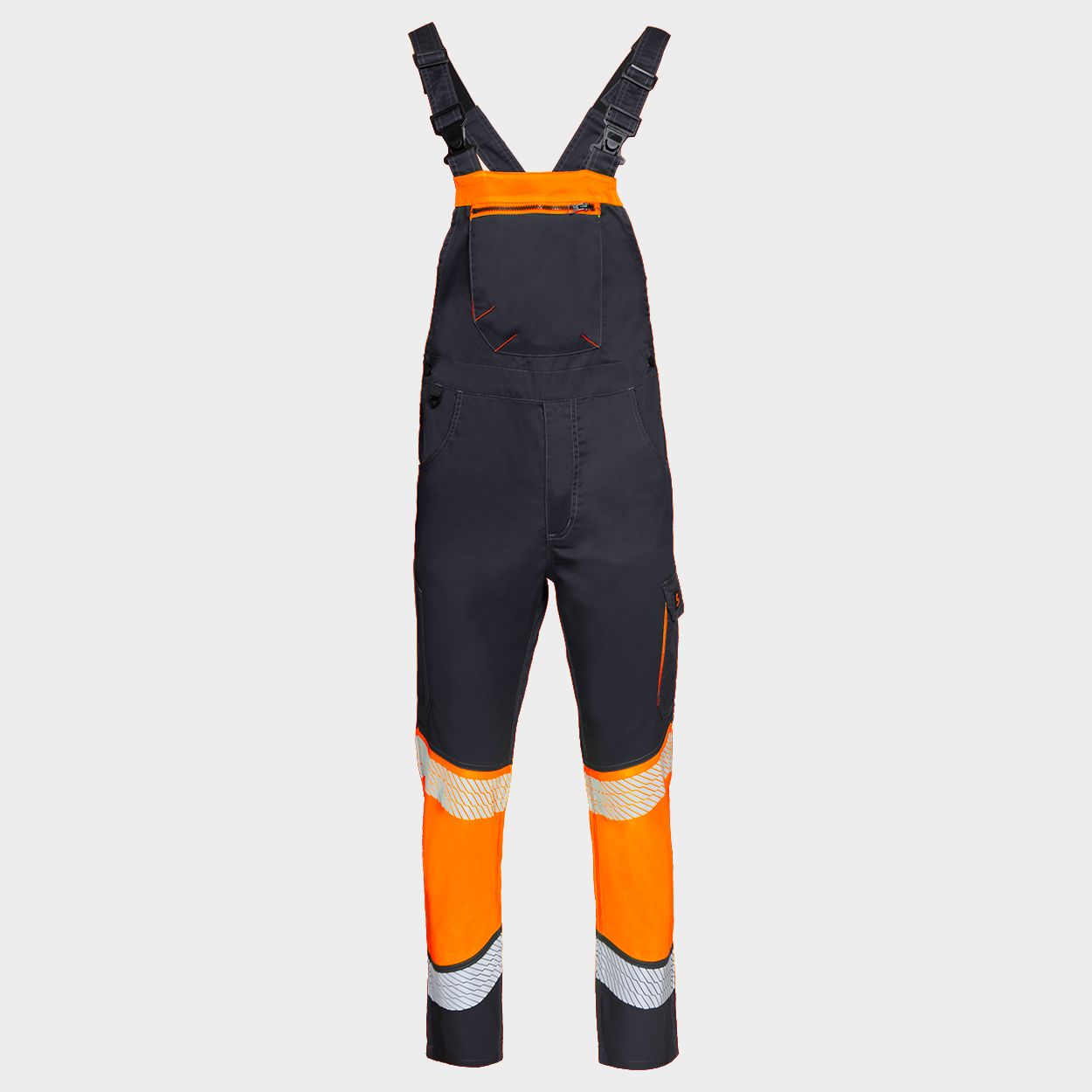 Work bib PRIMO HV LIGHT STRETCH ORANGE - 1