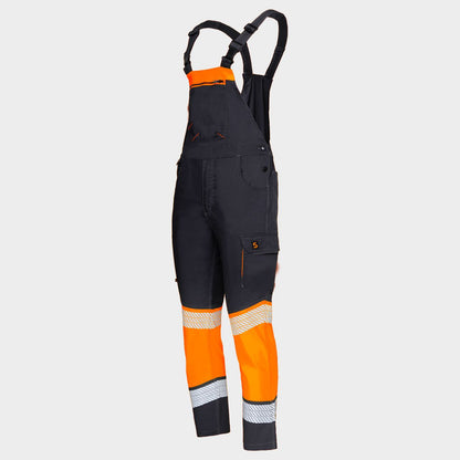 Work bib PRIMO HV LIGHT STRETCH ORANGE - 3
