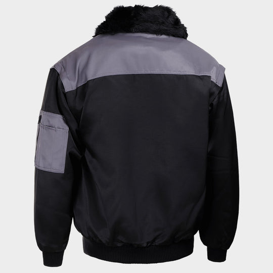 Work jacket BN CONTRAST PILOT BLACK - 2