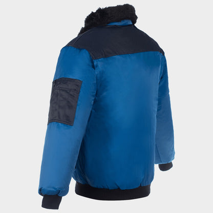 Μπουφάν εργασίας BN CONTRAST PILOT NAVY/ROYAL BLUE - 6