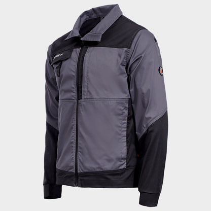 Work jacket EOS STRETCH LIGHT GREY/DARK GREY - 3