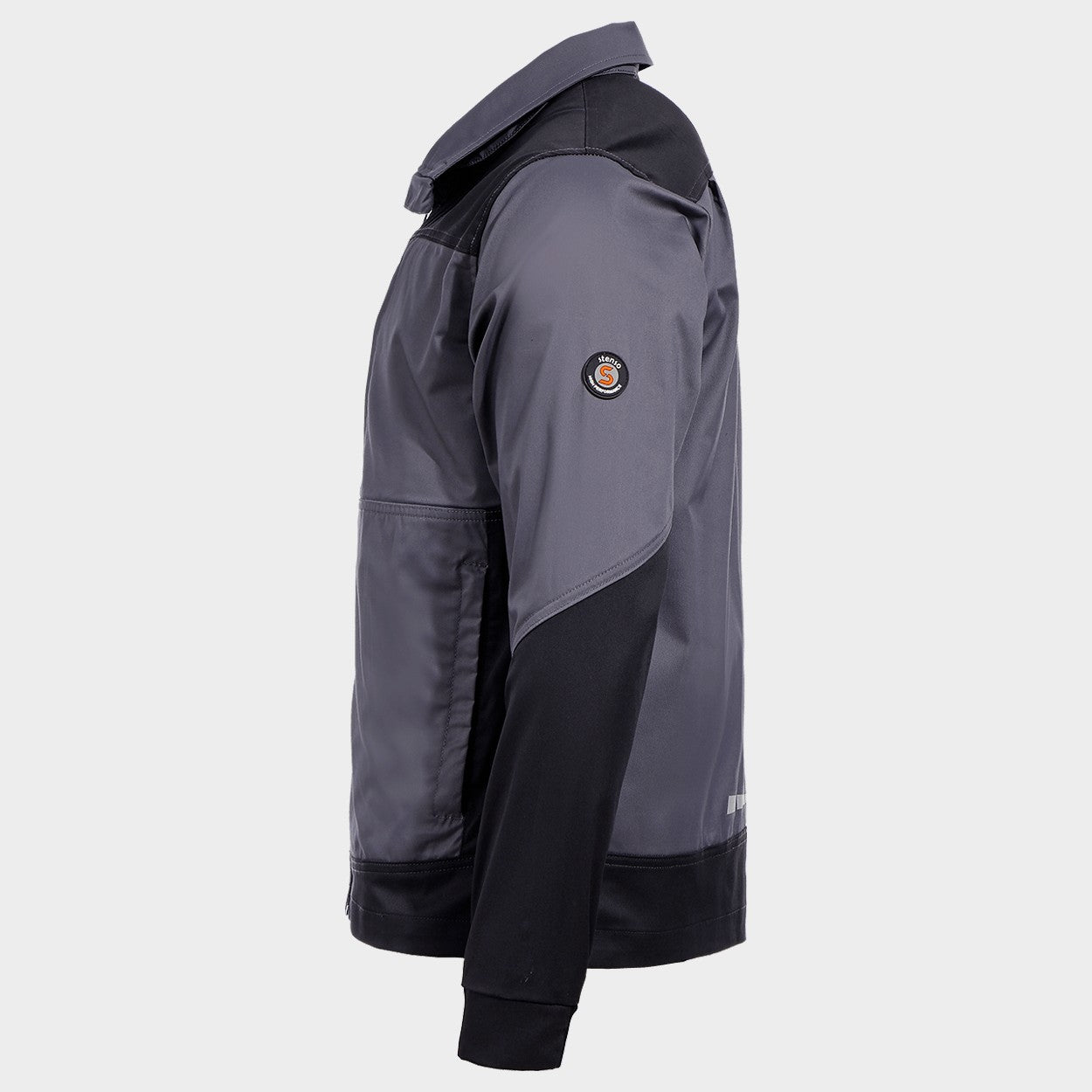 Work jacket EOS STRETCH LIGHT GREY/DARK GREY - 4