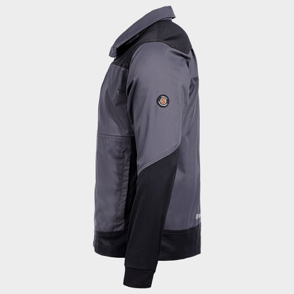Work jacket EOS STRETCH LIGHT GREY/DARK GREY - 4