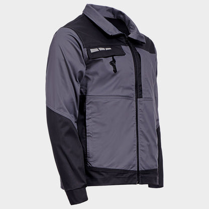 Work jacket EOS STRETCH LIGHT GREY/DARK GREY - 5