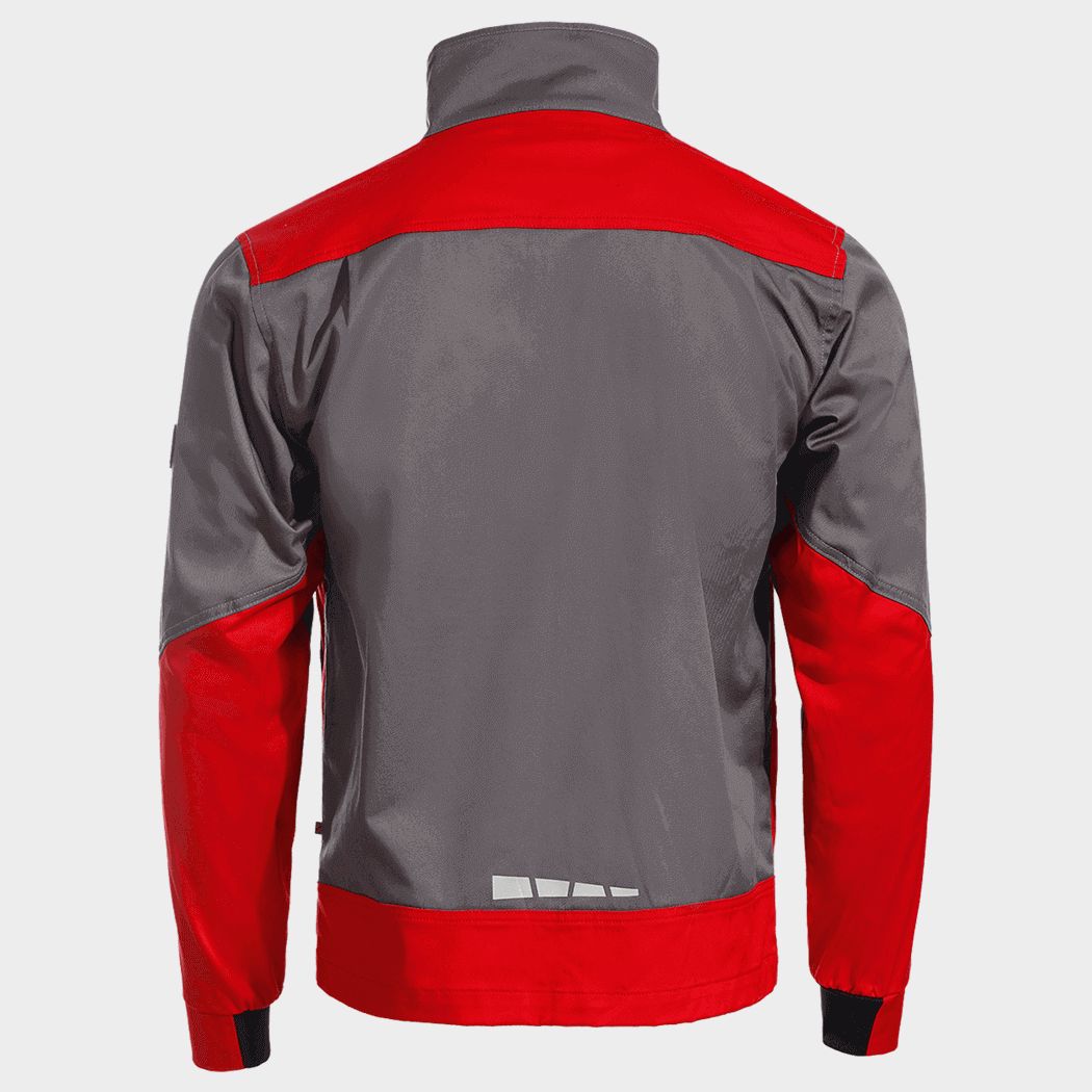 Работно яке EOS STRETCH RED/GREY - 3