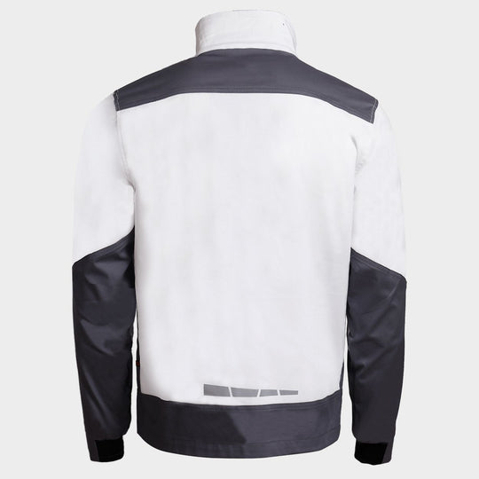 Work jacket EOS STRETCH WHITE/DARK GREY - 2