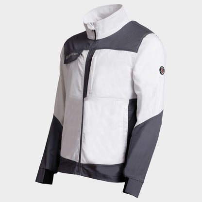 Work jacket EOS STRETCH WHITE/DARK GREY - 3