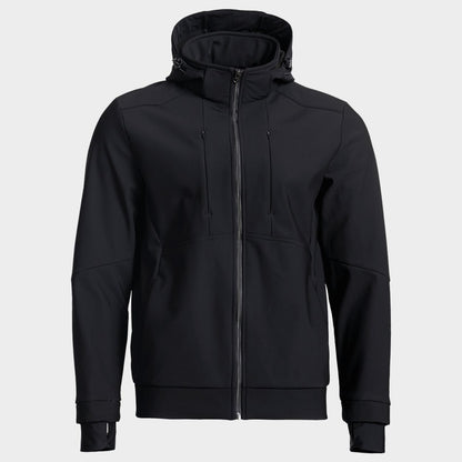 Jachetă de lucru FLEX PRO SOFTSHELL BLACK - 1