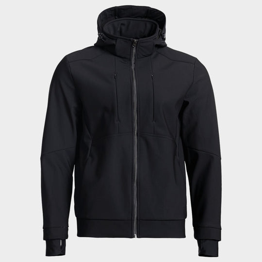 Jachetă de lucru FLEX PRO SOFTSHELL BLACK - 1