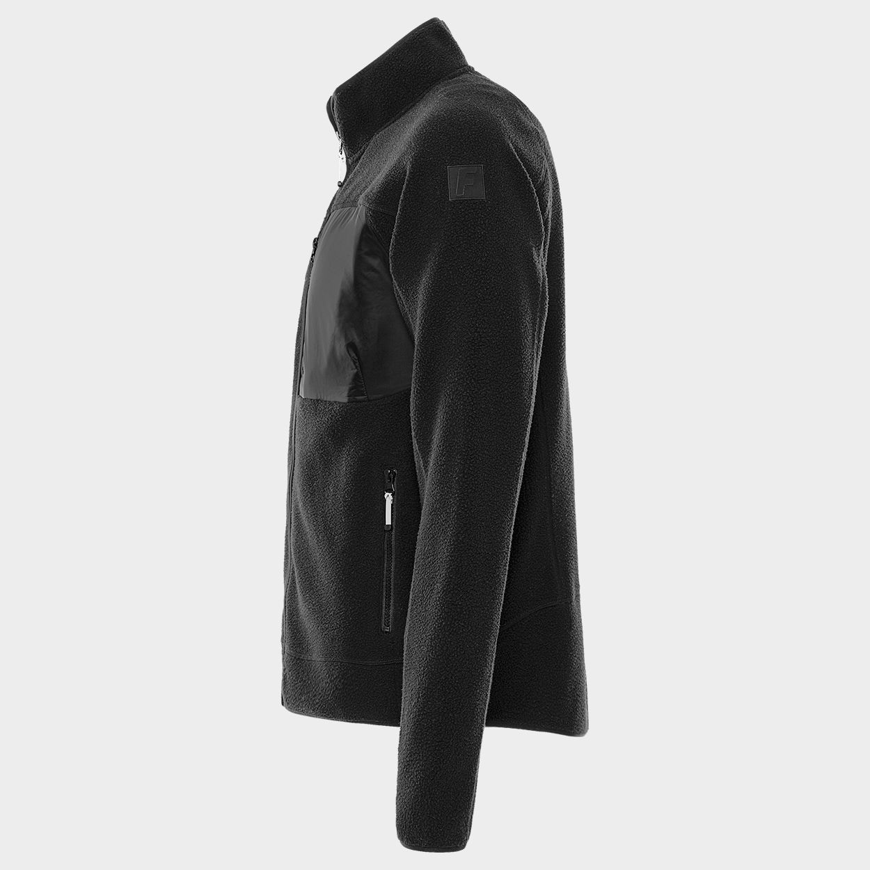 Work jacket FRISTADS ARGON MICRO PILE FLEECE BLACK - 3