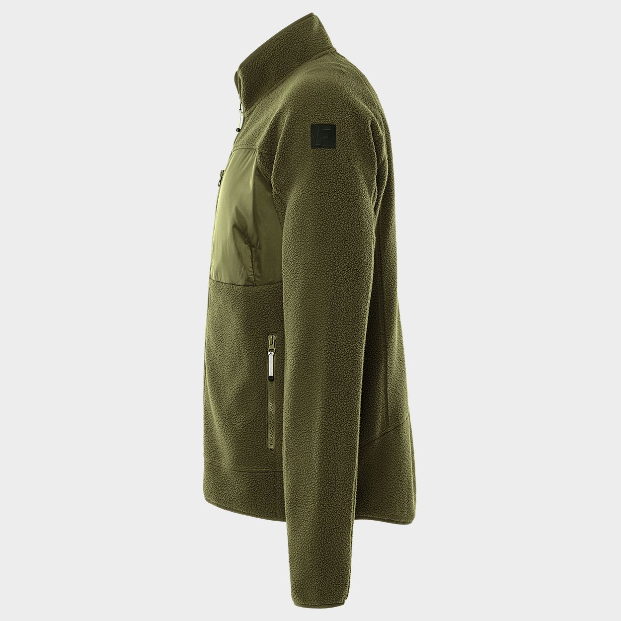 Work jacket FRISTADS ARGON MICRO PILE FLEECE LIGHT GREEN - 3