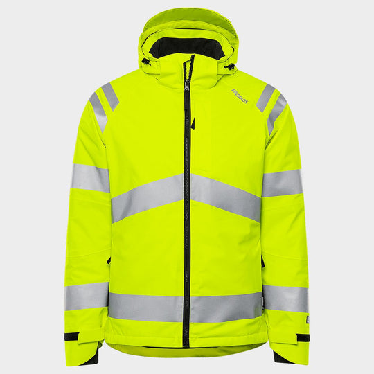 Работно яке FRISTADS HV 4682 GLPS YELLOW - 1