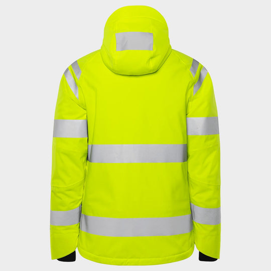 Работно яке FRISTADS HV 4682 GLPS YELLOW - 2