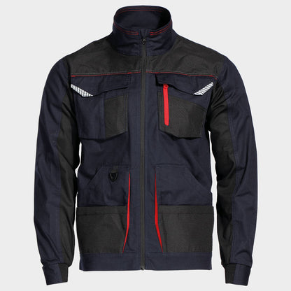 Work jacket KASTOR STRETCH DARK BLUE/RED - 1