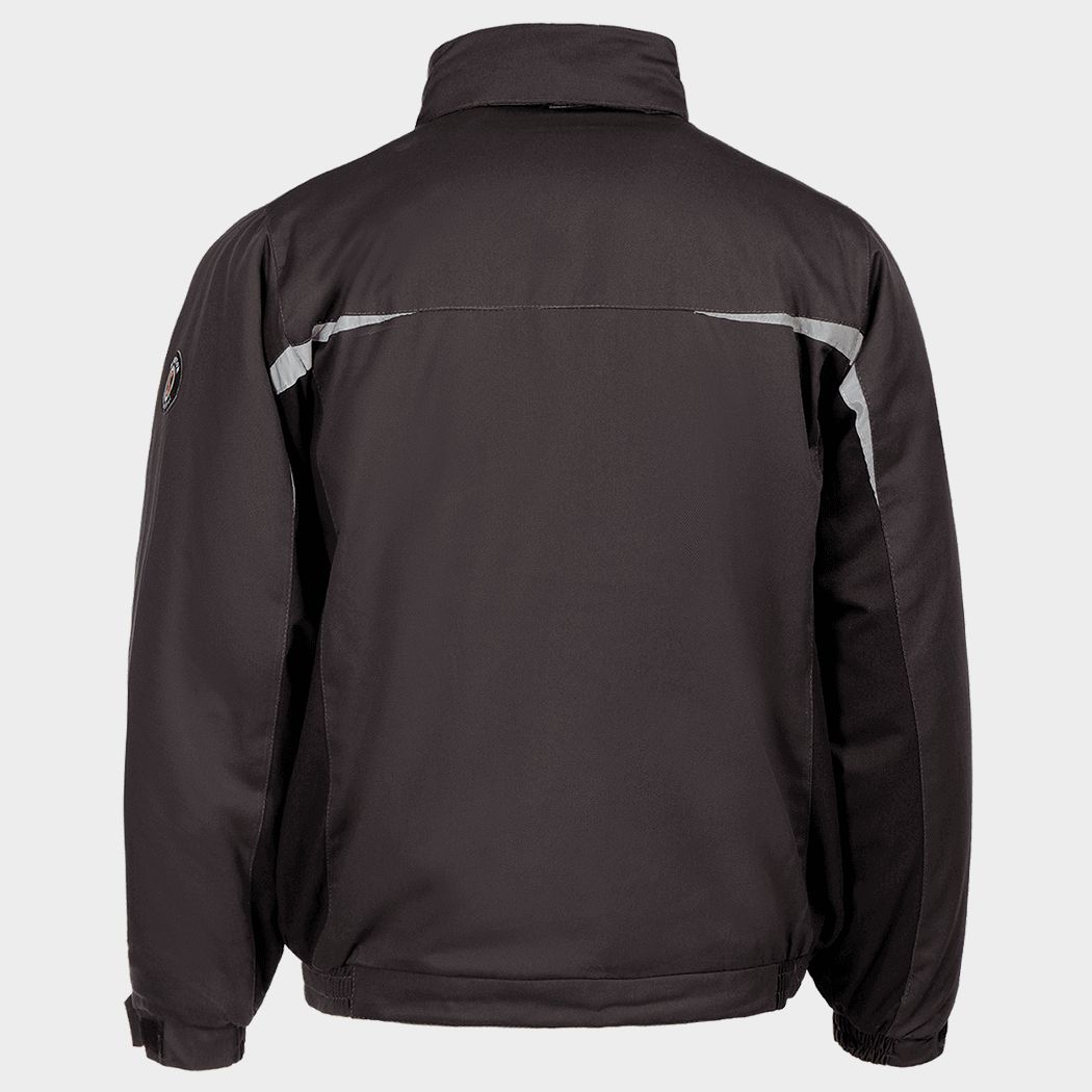 Работно яке KASTOR WINTER GREY COTTON GREY/BLACK - 2