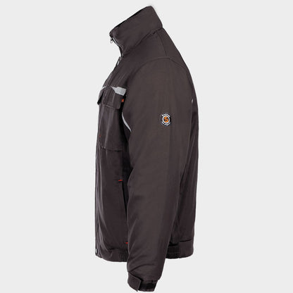 Работно яке KASTOR WINTER GREY COTTON GREY/BLACK - 4