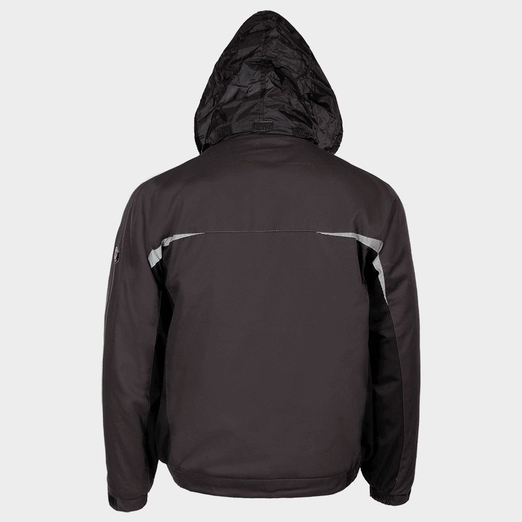 Работно яке KASTOR WINTER GREY COTTON GREY/BLACK - 7