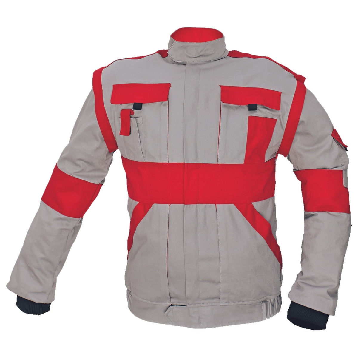 Работно яке MAX GREY/RED