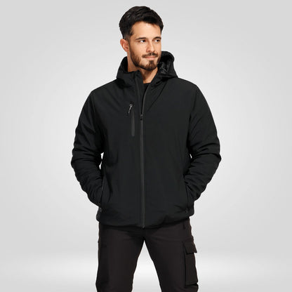 Jachetă de lucru REEF PAD SOFTSHELL BLACK - 2