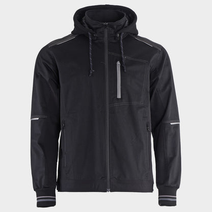 Work jacket REVOLT 4STRETCH BLACK/BLACK/GREY - 1