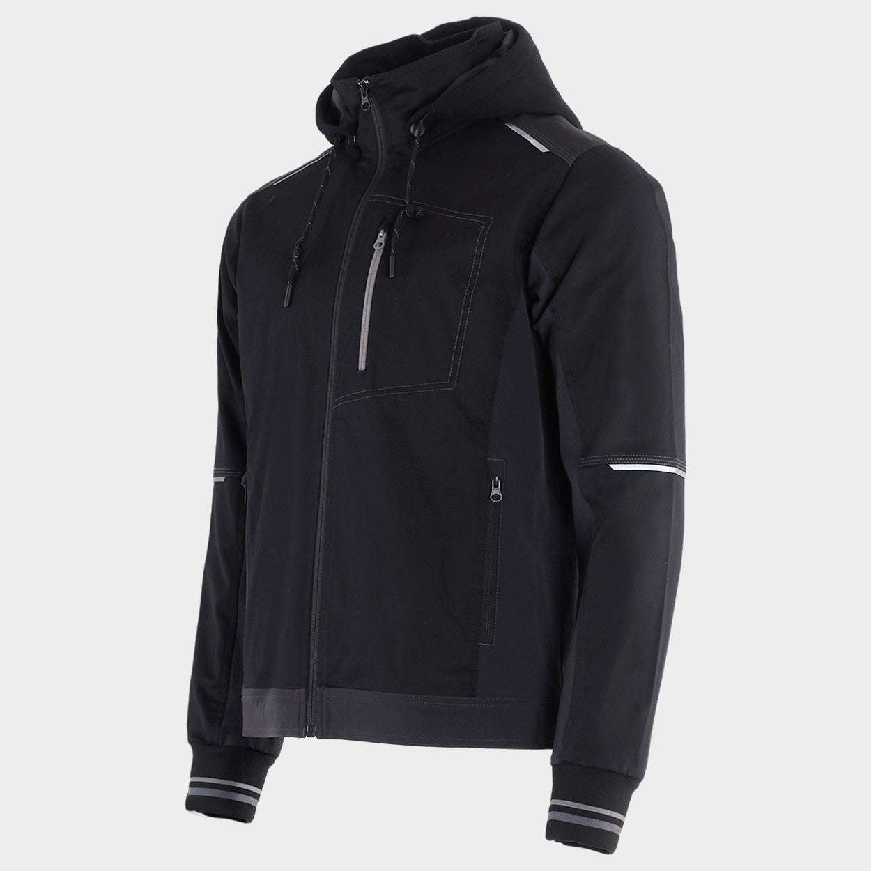 Work jacket REVOLT 4STRETCH BLACK/BLACK/GREY - 3