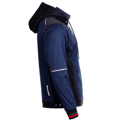 Work jacket REVOLT 4STRETCH NAVY BLUE/BLACK/RED - 4