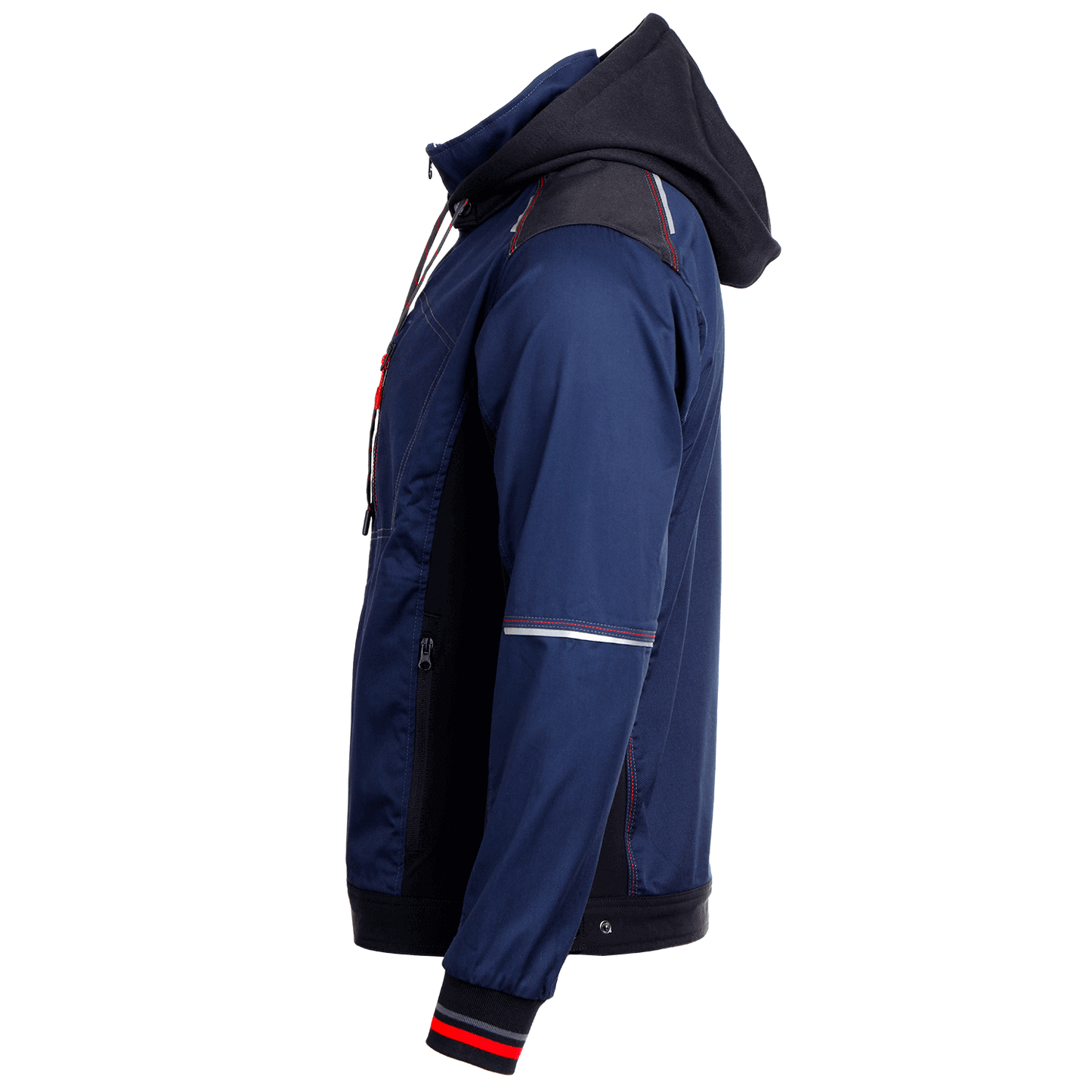 Work jacket REVOLT 4STRETCH NAVY BLUE/BLACK/RED - 5