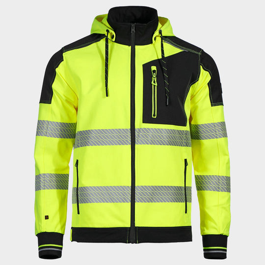 Jachetă de lucru REVOLT HV 4STRETCH YELLOW - 1