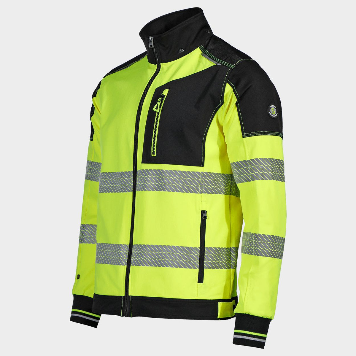 Работно яке REVOLT HV 4STRETCH YELLOW - 4