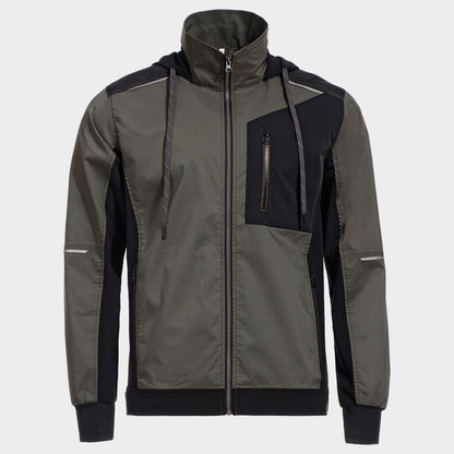 Work jacket REVOLT LIGHT STRETCH GREEN - 1