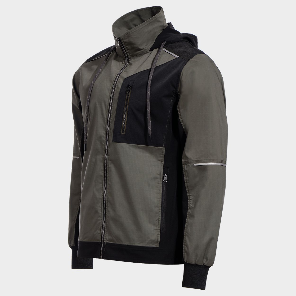 Work jacket REVOLT LIGHT STRETCH GREEN - 4