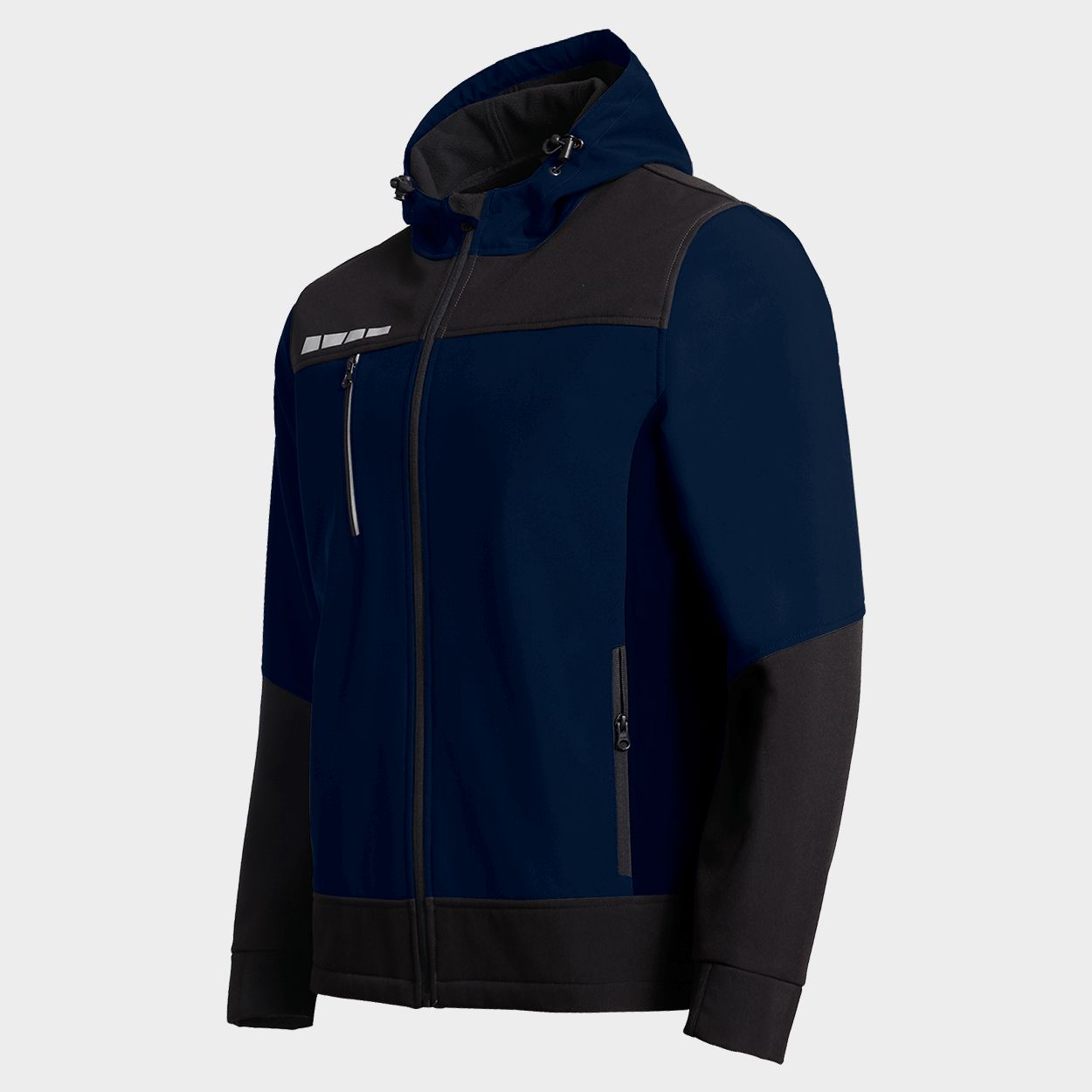 Работно яке RUNE SOFTSHELL BLUE/BLACK - 4