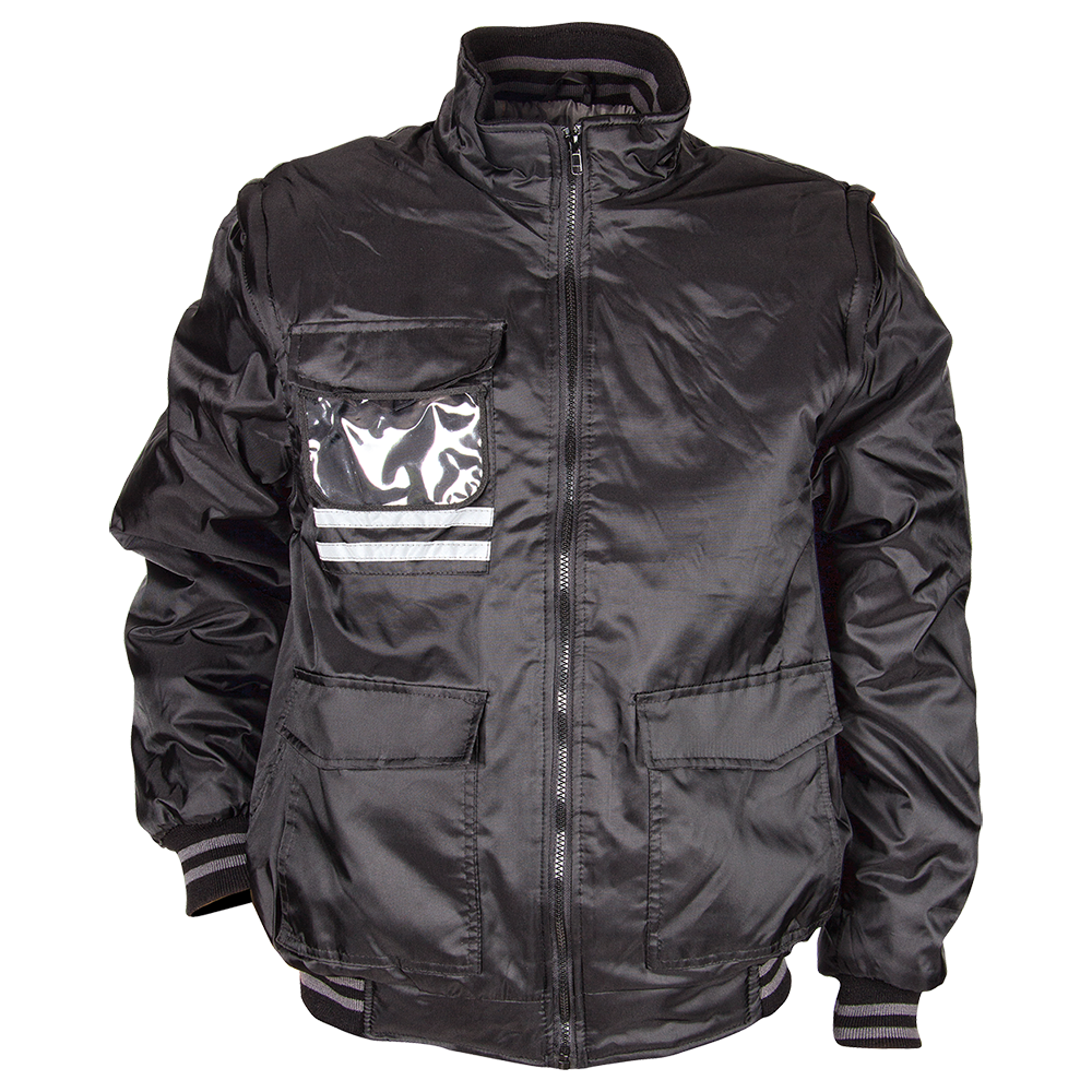 Work jacket TRAX BLACK