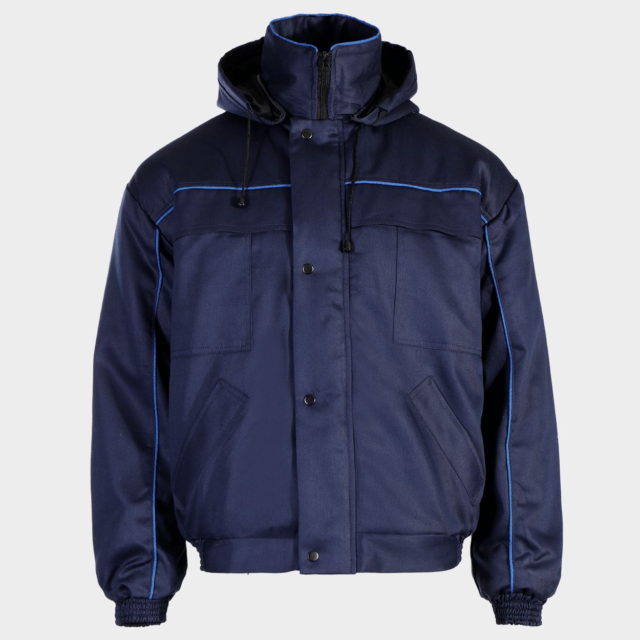 Работно яке ZETA5 COTTON BLUE - 1