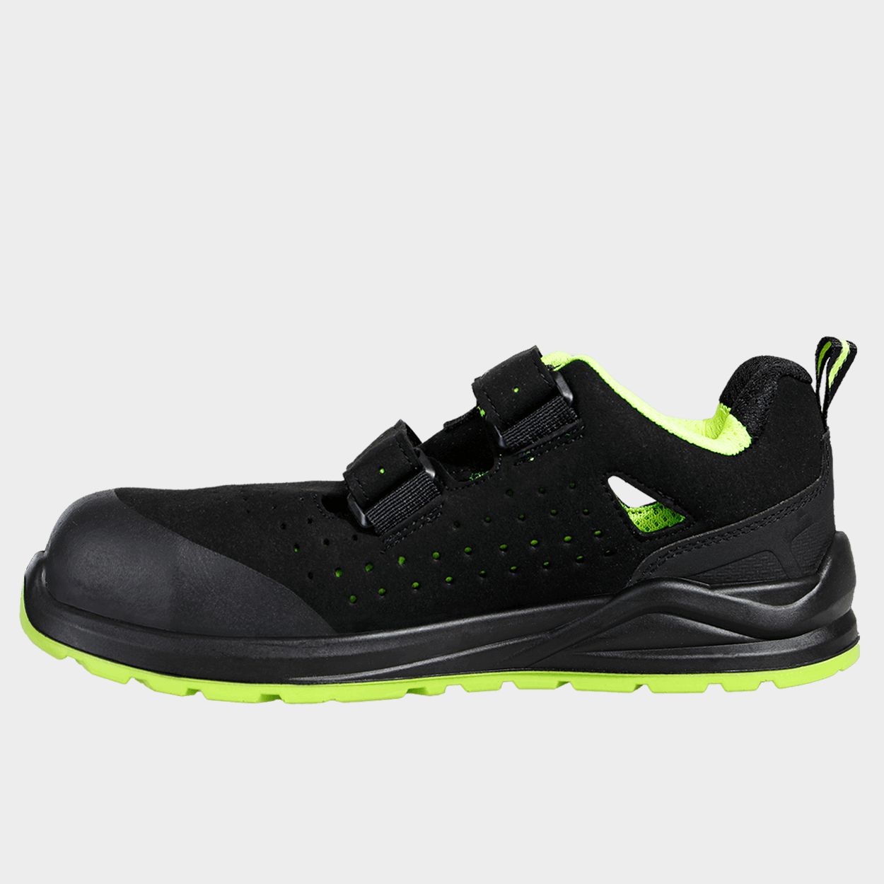 Work sandals JETT S1PS ESD BLACK/GREEN - 2