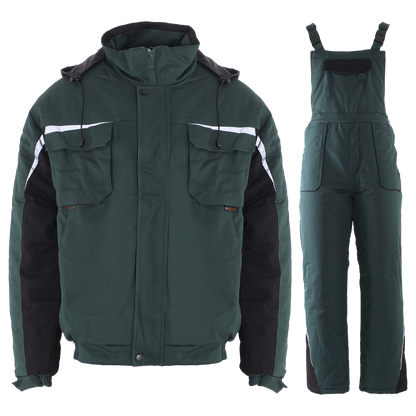 Σετ εργασίας KASTOR WINTER GREEN COTTON - 1