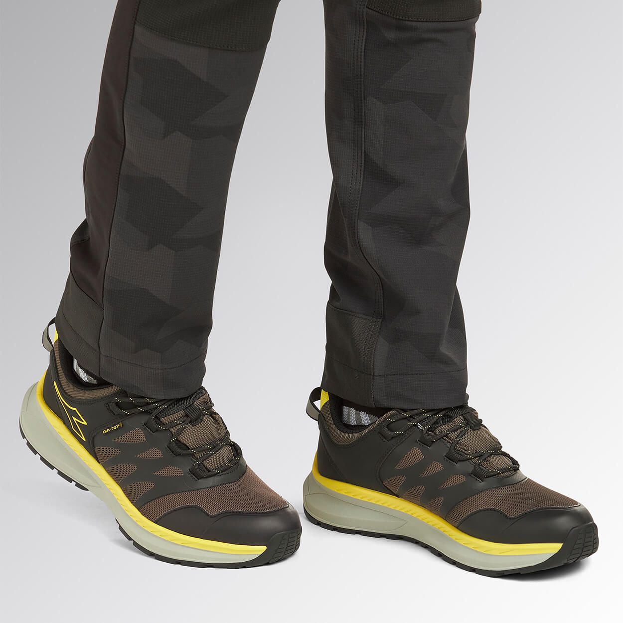 Încălțăminte de lucru DIADORA FREEDOM LOW O6 SR BROWN GRAY/YELLOW - 2