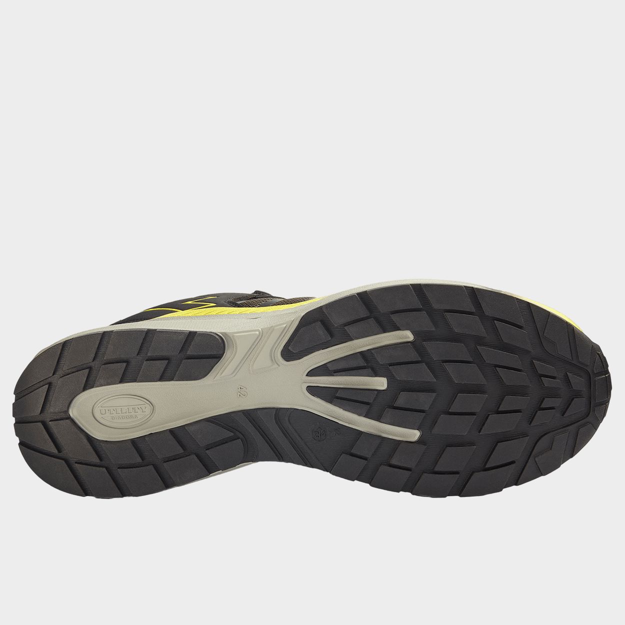 Încălțăminte de lucru DIADORA FREEDOM LOW O6 SR BROWN GRAY/YELLOW - 3