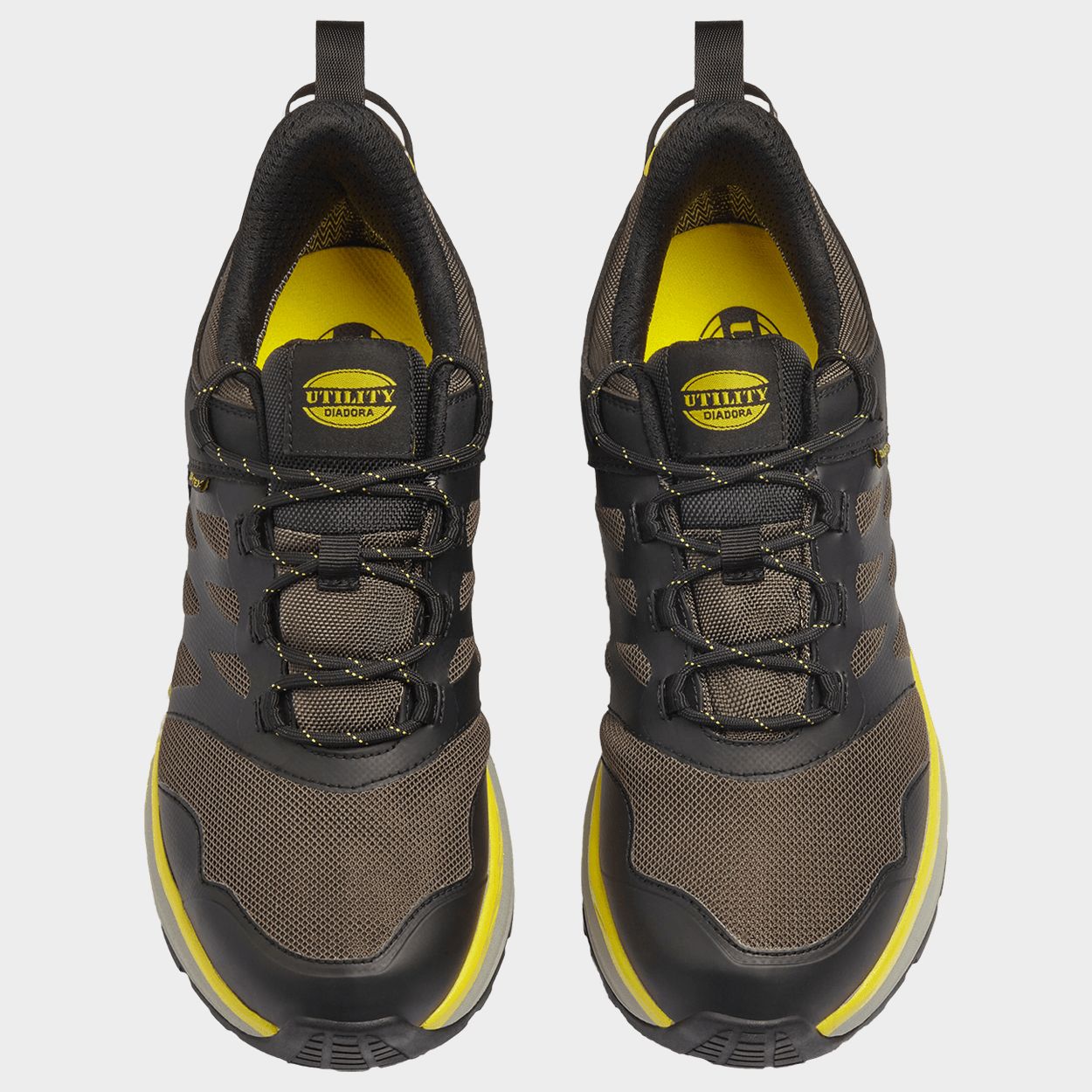Încălțăminte de lucru DIADORA FREEDOM LOW O6 SR BROWN GRAY/YELLOW - 7