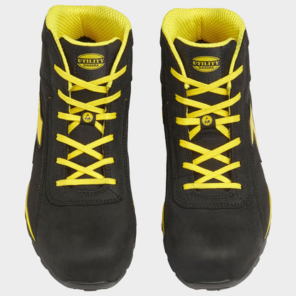 Работни обувки DIADORA GLOVE HYPER MID S3S FO HRO SR ESD BLACK - 4