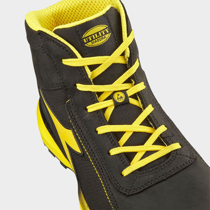 Работни обувки DIADORA GLOVE HYPER MID S3S FO HRO SR ESD BLACK - 6