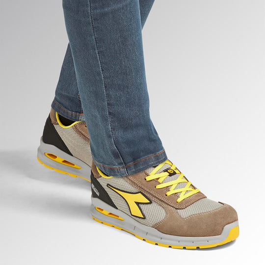 Работни обувки DIADORA RUN A.BOX LOW S1PS FO SR ESD BEIGE - 2