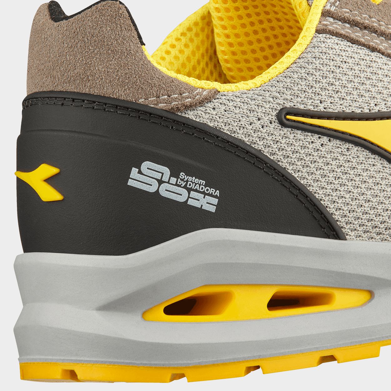 Încălțăminte de protecție DIADORA RUN A.BOX LOW S1PS FO SR ESD BEIGE - 4