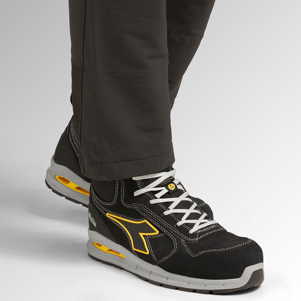Работни обувки DIADORA RUN A.BOX MID S3S FO SR ESD BLACK - 2