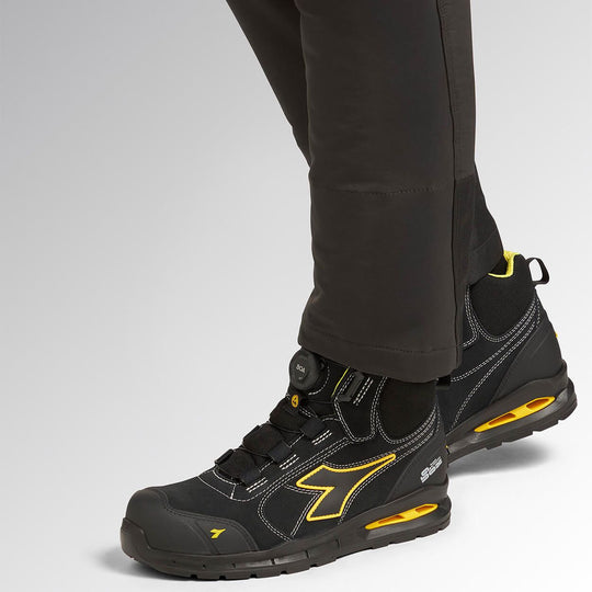 Работни обувки DIADORA RUN A.BOX MSTR BOA MID S3S FO SR SC ESD BLACK - 2