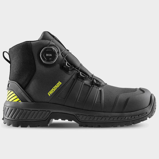 Работни обувки FRISTADS ComfortStep S3S ESD GREY/YELLOW - 1