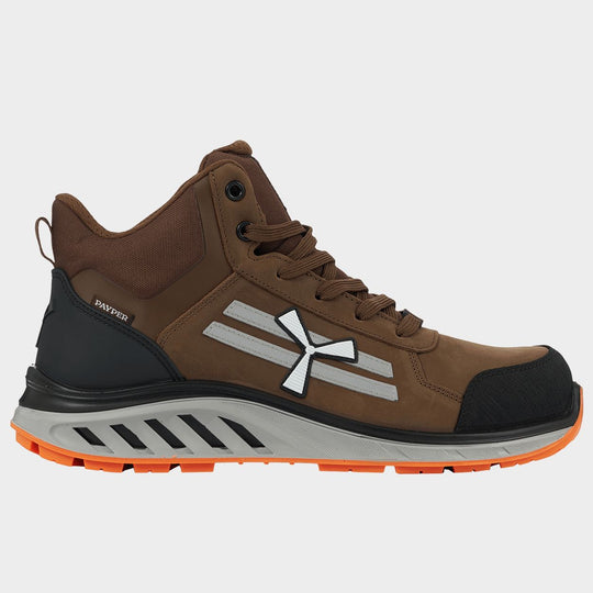 Работни обувки PAYPER X-MOON MID S3S FO SR ESD CHOCO SPRITZ - 1