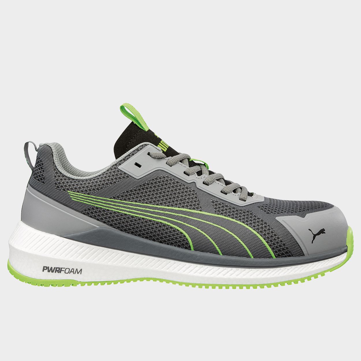 Încălțăminte de protecție PUMA SLIDE GREY/GREEN S1PS ESD FO HRO SR - 1