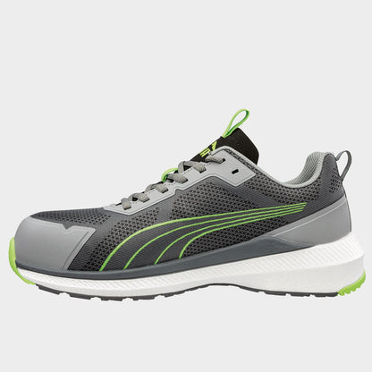 Încălțăminte de protecție PUMA SLIDE GREY/GREEN S1PS ESD FO HRO SR - 2