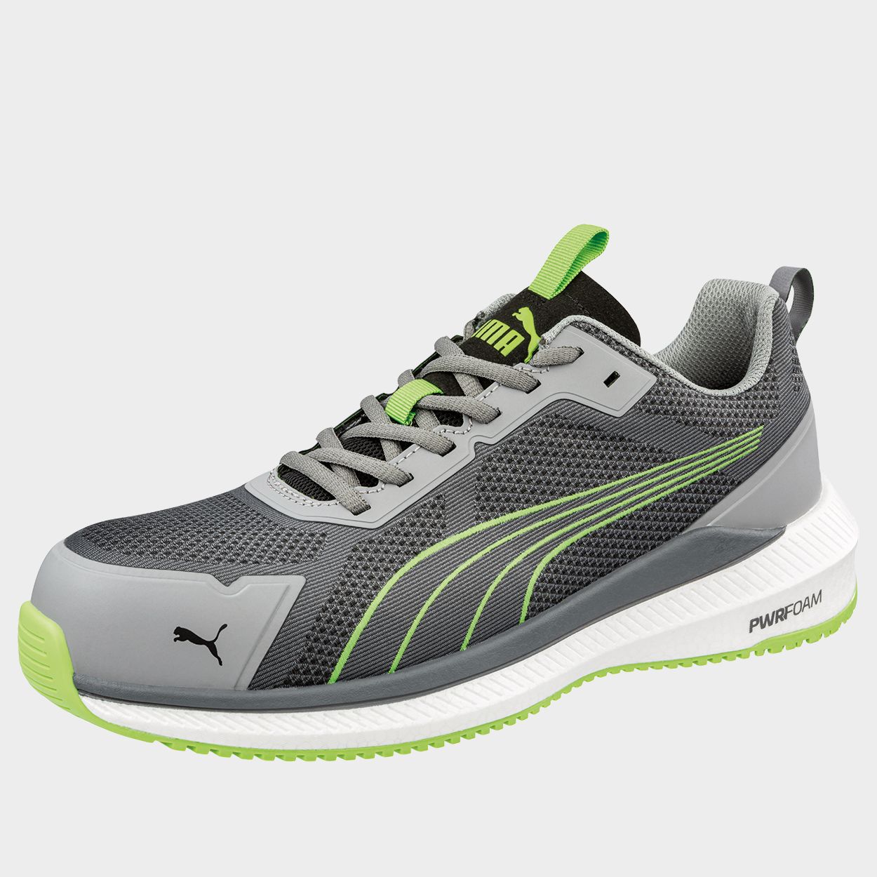 Încălțăminte de protecție PUMA SLIDE GREY/GREEN S1PS ESD FO HRO SR - 6
